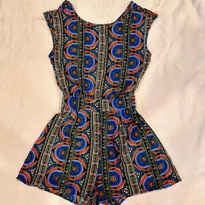 Gently Worn ALYA Multicolored Romper